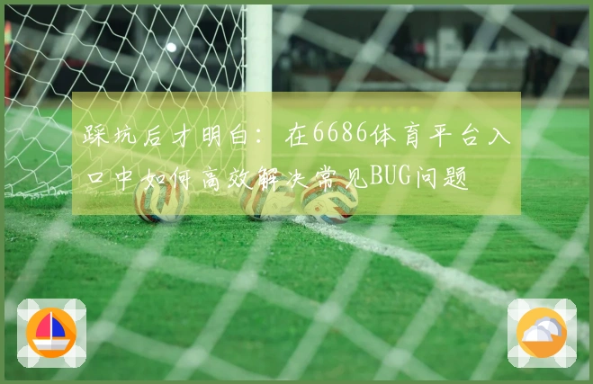 踩坑后才明白：在6686体育平台入口中如何高效解决常见BUG问题